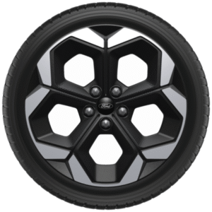 Zimsko platišče iz lahke zlitine 18" s 5 kraki, absolutna črna